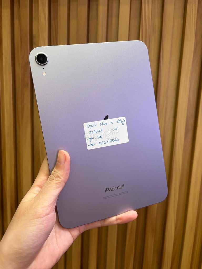 Apple iPad Mini 7 128GB Xám. Mua bán Máy tính bảng tại Quận 10 Tp Hồ Chí Minh được đăng bởi Yến Yến hình 1