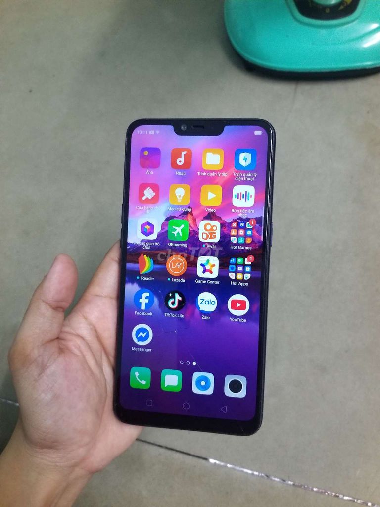 Oppo A3s, ram 3/32gb, màn zin nứt kính xài ngon. Mua bán Điện thoại tại Quận Bình Tân Tp Hồ Chí Minh được đăng bởi nguyen hình 1