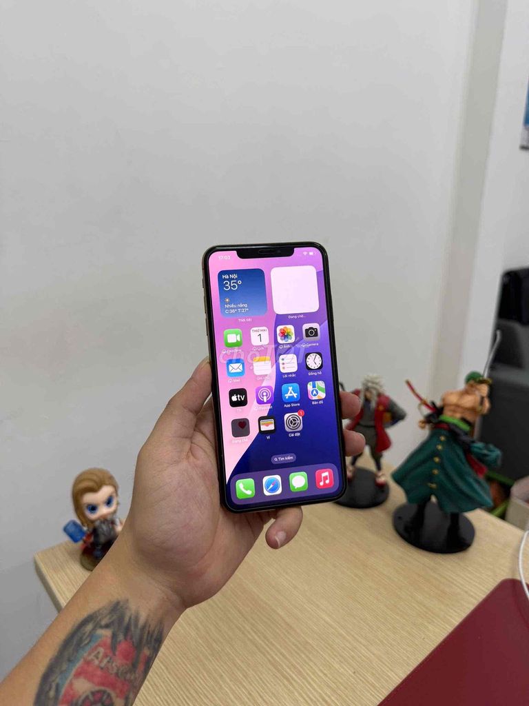 iPhone Xs Max 64GB Vàng Đã qua sử dụng. Mua bán Điện thoại tại Quận Đống Đa Hà Nội được đăng bởi KT Hà Nội Mobile hình 1