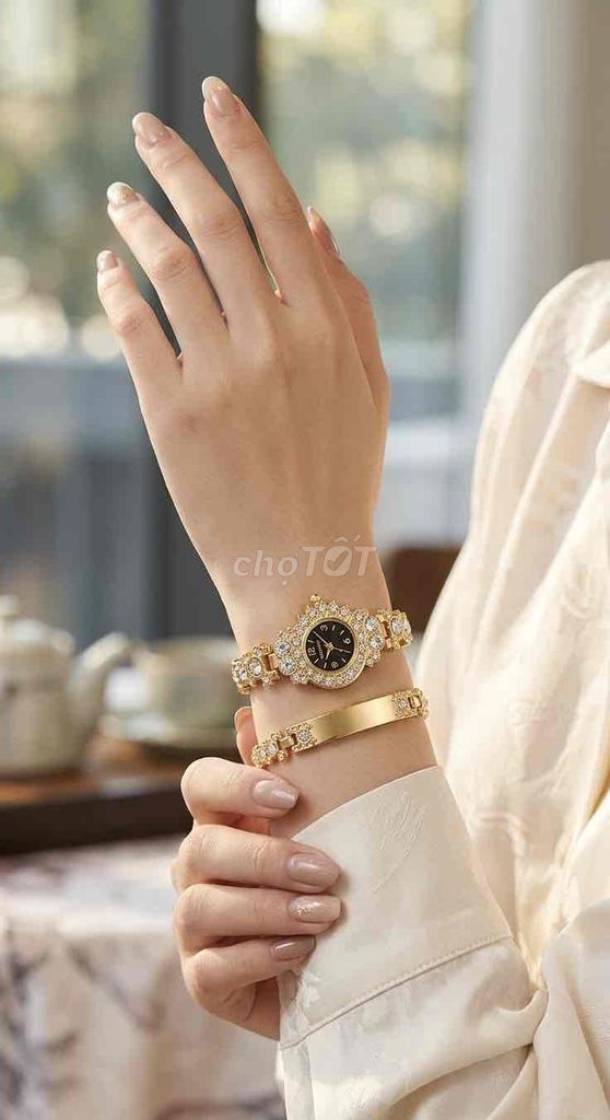 Đồng hồ đeo tay Nữ sang xịn titan. Mua bán Đồng hồ tại Quận Lê Chân Hải Phòng được đăng bởi Đồ boom Shoppe hình 1