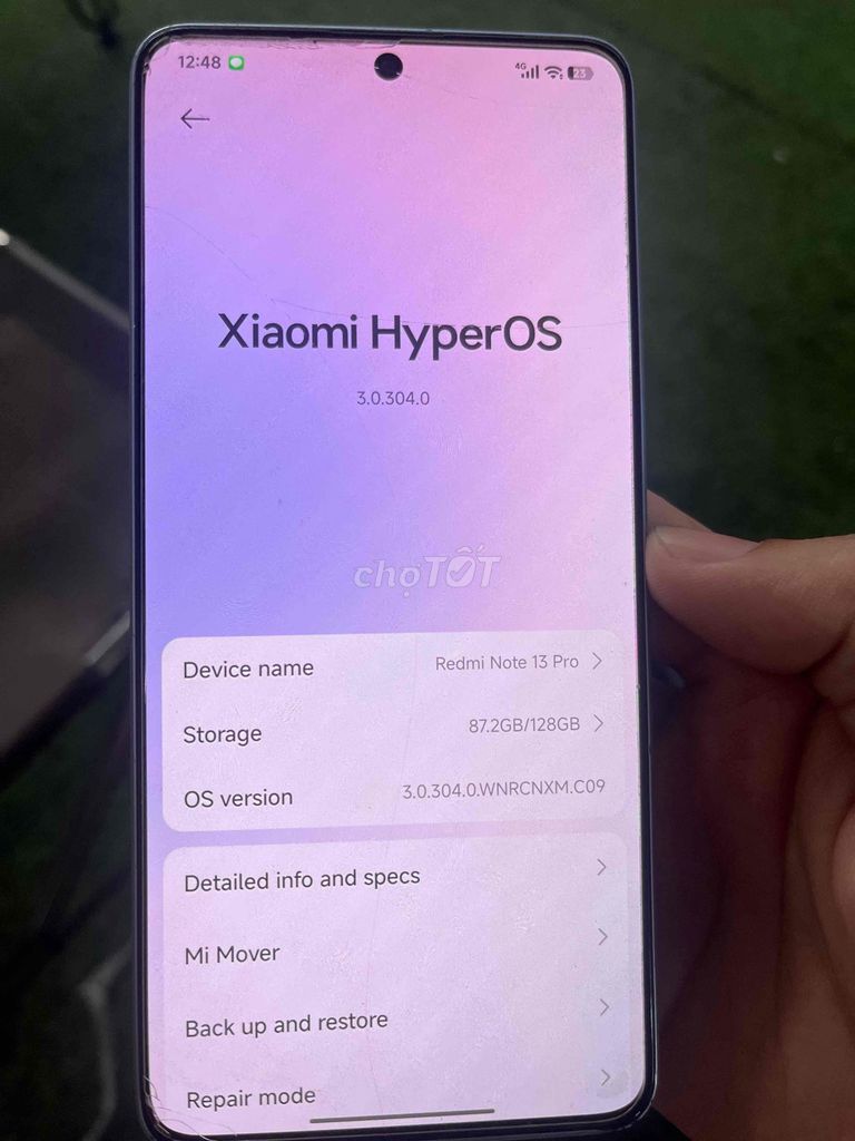 Xiaomi Redmi Note 13 Pro 5G 128GB Tím. Mua bán Điện thoại tại Quận 11 Tp Hồ Chí Minh được đăng bởi Tri Khang Thi Nham hình 1