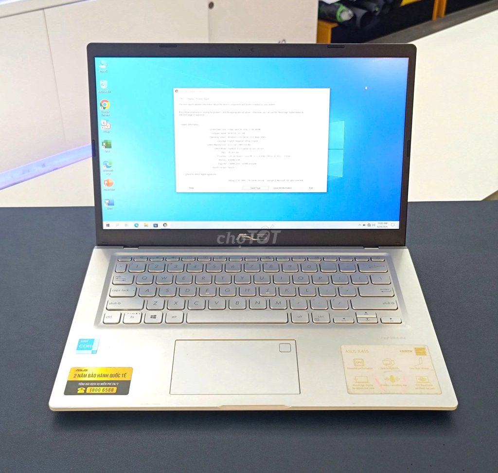 Asus X415E i3-1115G4 | 4GB | 512GB | 14" Giá Rẻ. Mua bán Laptop tại Quận 10 Tp Hồ Chí Minh được đăng bởi TTCenter hình 1