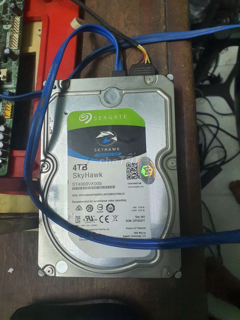 Hdd 4T sức khỏe 100%. Mua bán Linh kiện (RAM, Card...) tại Huyện Nhà Bè Tp Hồ Chí Minh được đăng bởi mua bán đồ củ hình 1