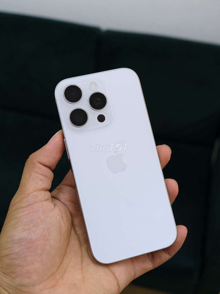 🍎IPHONE 16PRO 128GB TRẮNG NGUYÊN BẢN 98,5% P88👇. Mua bán Điện thoại tại Quận Hải An Hải Phòng được đăng bởi 98 Ngô Gia Tự Hoàng Dũng Mobile Ngã 3 Văn Cao hình 1