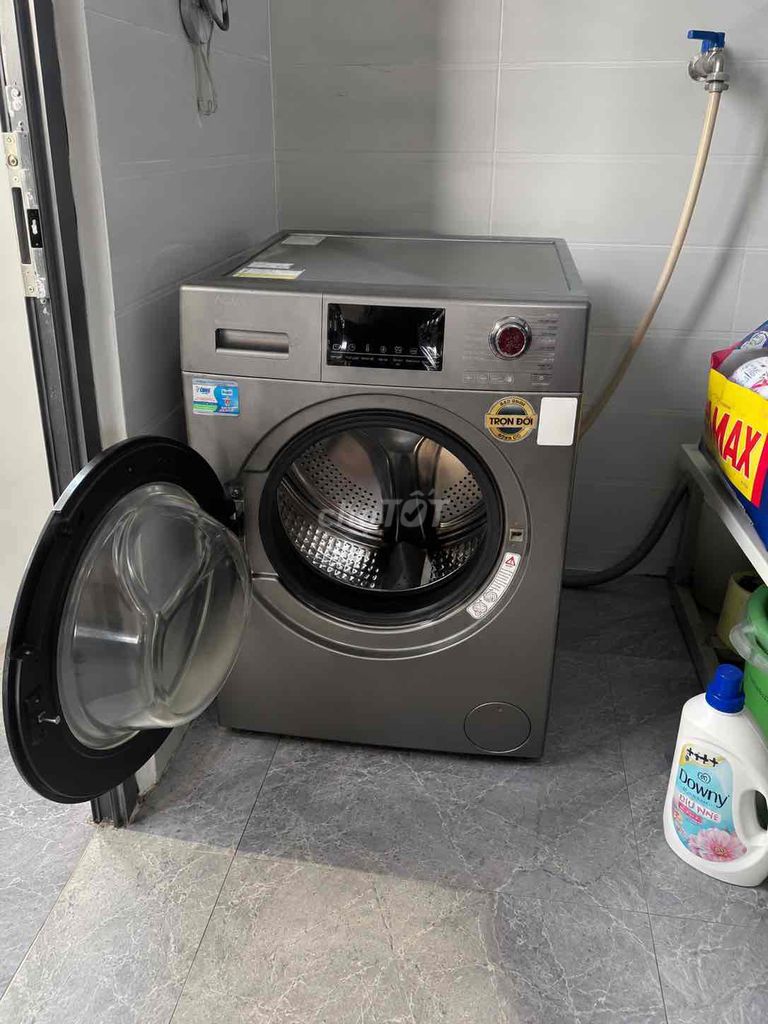 Máy giặt Aqua 9Kg lồng ngang. Mua bán Máy giặt tại Quận Gò Vấp Tp Hồ Chí Minh được đăng bởi Quân hình 1
