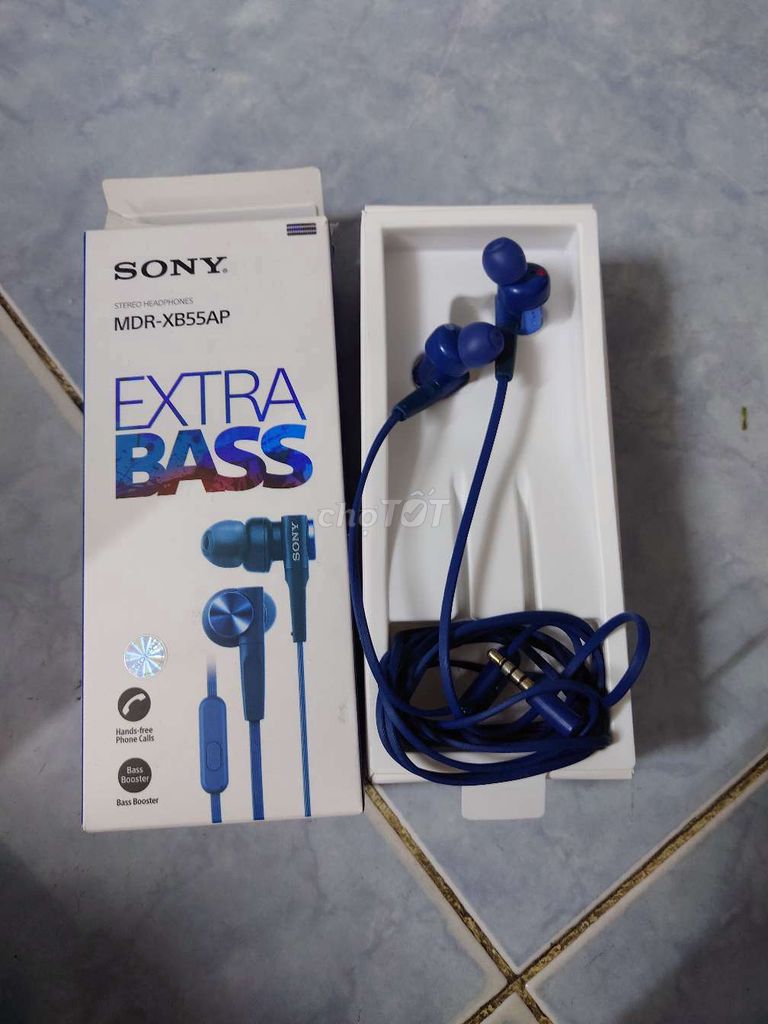 Tai nghe Có Dây Sony Extra Bass MDR-XB55AP