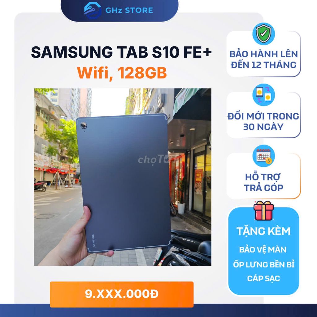 Samsung Tab S10 FE Plus 128GB Xám. Mua bán Máy tính bảng tại Quận Đống Đa Hà Nội được đăng bởi GHz STORE hình 1