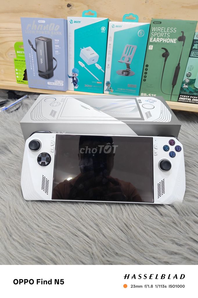 ROG Ally Z1 16/512 đẹp likenew fullbox BH 30-10-27. Mua bán Thiết bị chơi game tại Quận 8 Tp Hồ Chí Minh được đăng bởi Đam Mê Công Nghệ hình 1