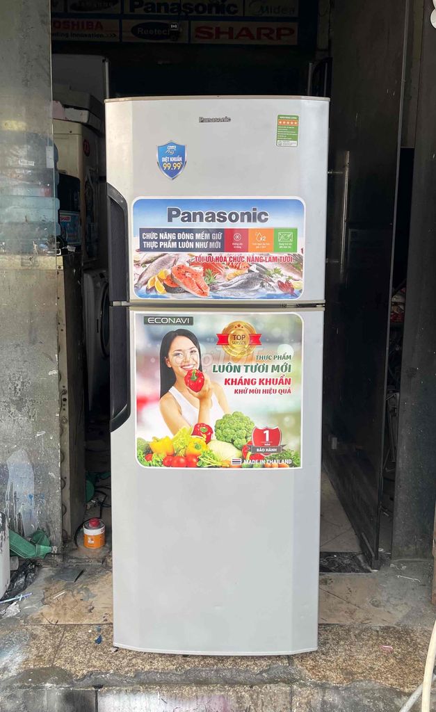 Tủ lạnh Panasonic 188 lít êm lạnh nhen điện