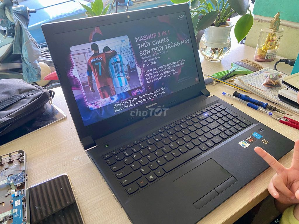 Lenovo i3-5005U 4GB/120GB Đen Like New. Mua bán Laptop tại Huyện Hòa Thành Tây Ninh được đăng bởi minh hình 1