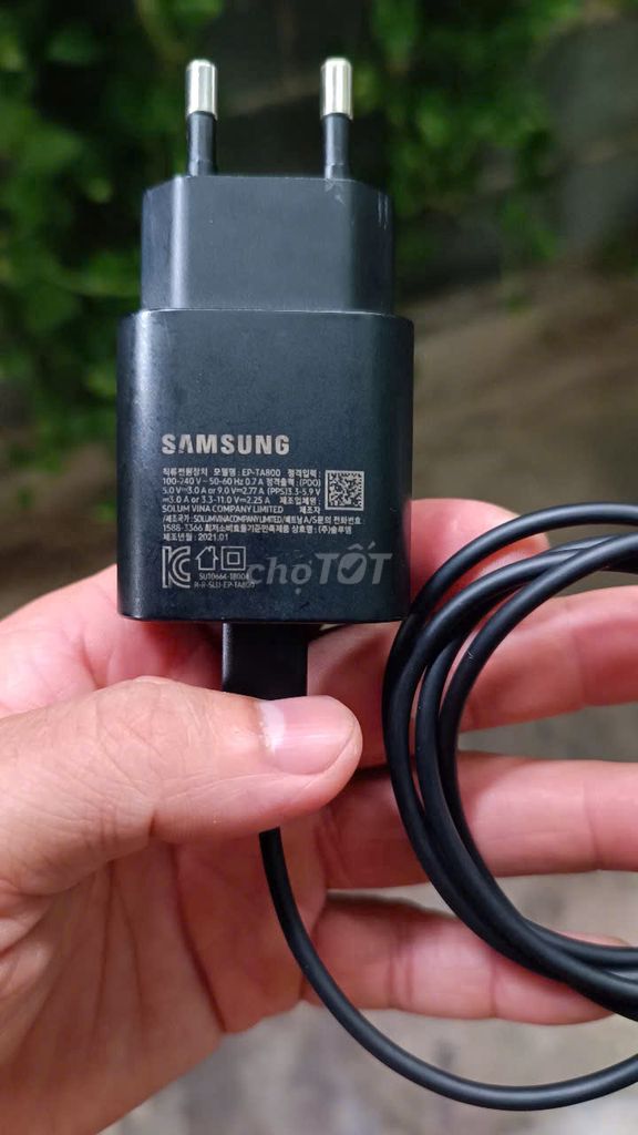 Samsung 25W kèm cáp Type-C to Type-C