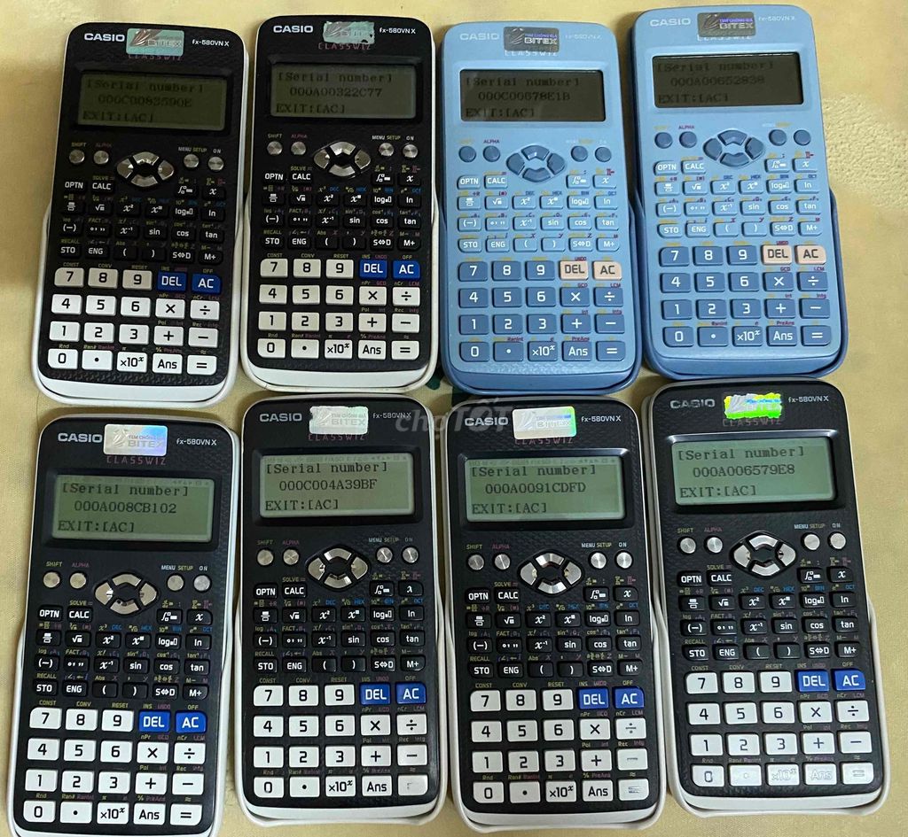 Máy tính Casio fx-580VNX Mới 2 Tem. Mua bán Đồ dùng văn phòng tại Quận Bình Thuỷ Cần Thơ được đăng bởi Châu Đại Thiên hình 1