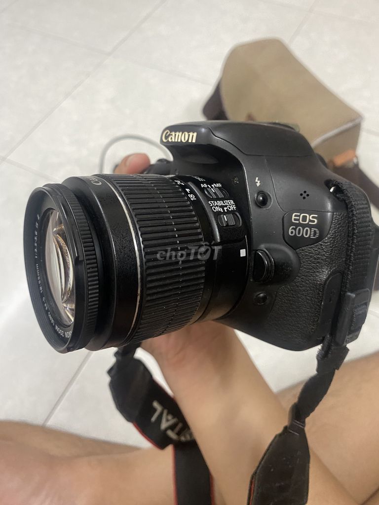 Máy ảnh Canon 600D 18-55mm Đen. Mua bán Máy ảnh, Máy quay tại Quận Tân Bình Tp Hồ Chí Minh được đăng bởi HqMinh hình 1