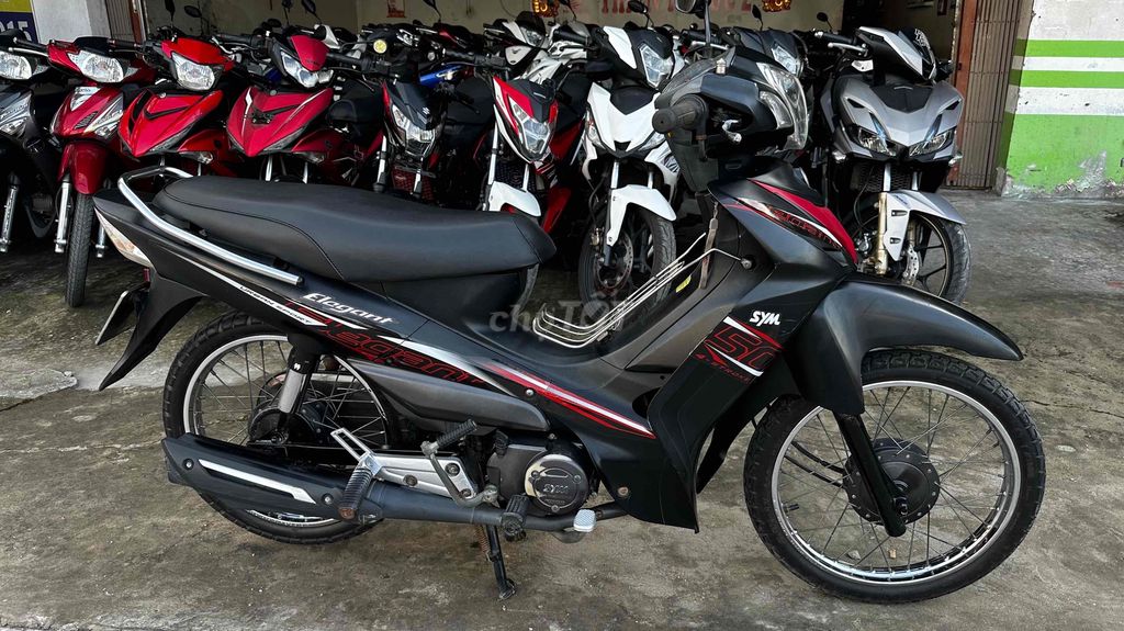 SYM Elegant 50cc 2019 đen đỏ ( hỗ trợ góp ). Mua bán Xe máy tại Huyện Chợ Mới An Giang được đăng bởi Cửa hàng xe Thiên Phước 2 hình 1