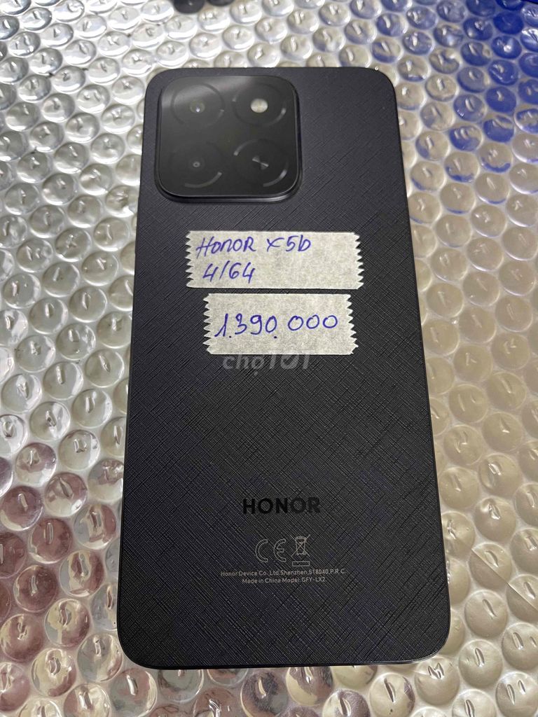 Honor X5B 4GB/64GB Đen. Mua bán Điện thoại tại Quận Ninh Kiều Cần Thơ được đăng bởi Cầm Đồ Anh Quý hình 1