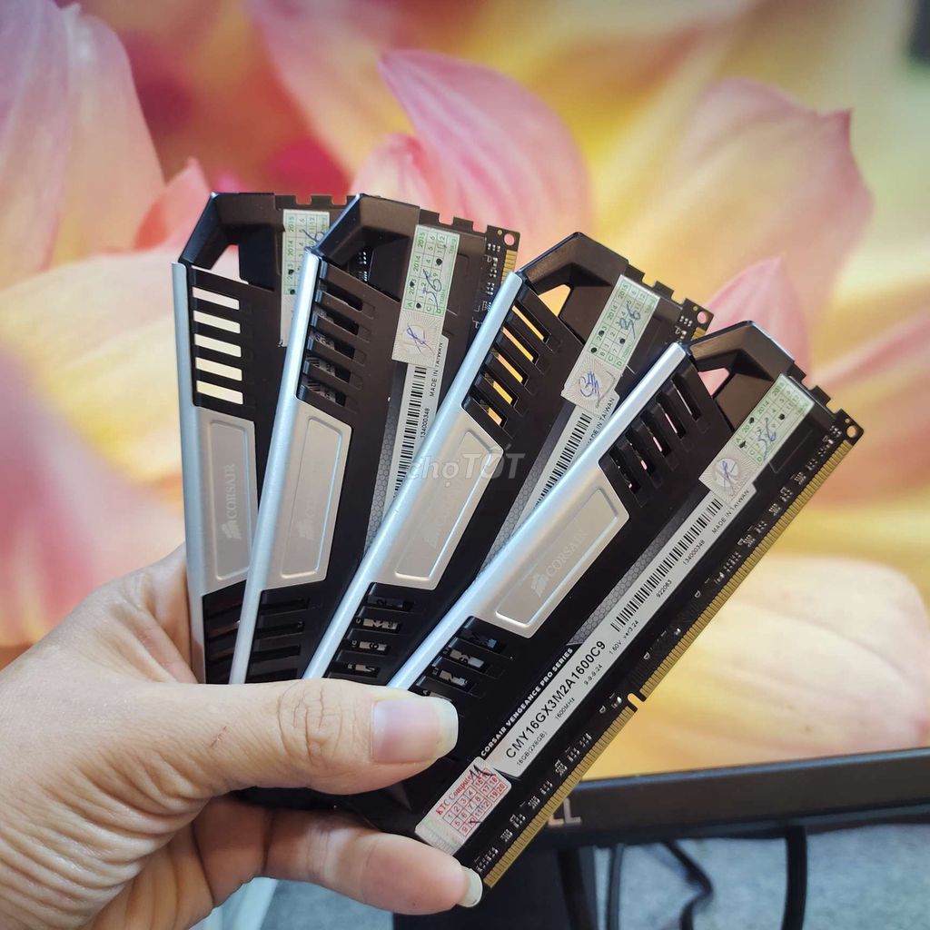 🧨SẴN RAM DDR3 8GB SẴN KIT BUSS 1866 TẢN CORSAIR
