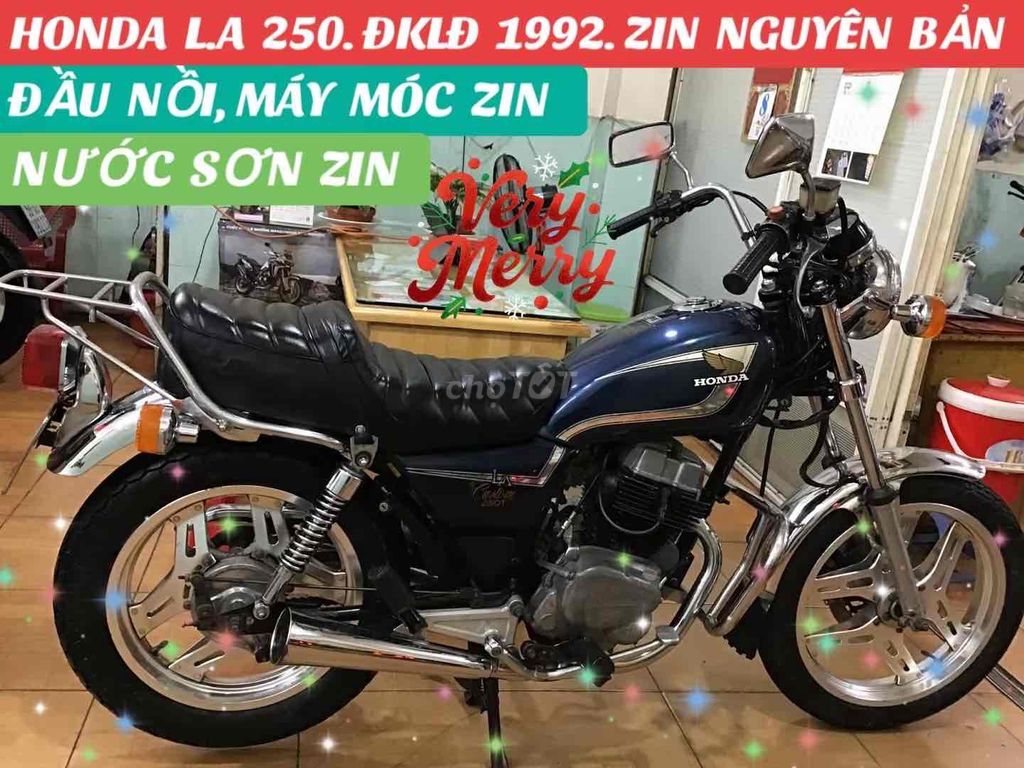 HONDA  L.A 250.ĐK 1992. CỰC ĐẸP. ZIN NGUYÊN BẢN. Mua bán Xe máy tại Quận Phú Nhuận Tp Hồ Chí Minh được đăng bởi MOTO LUU THANH HAI  77A hình 1