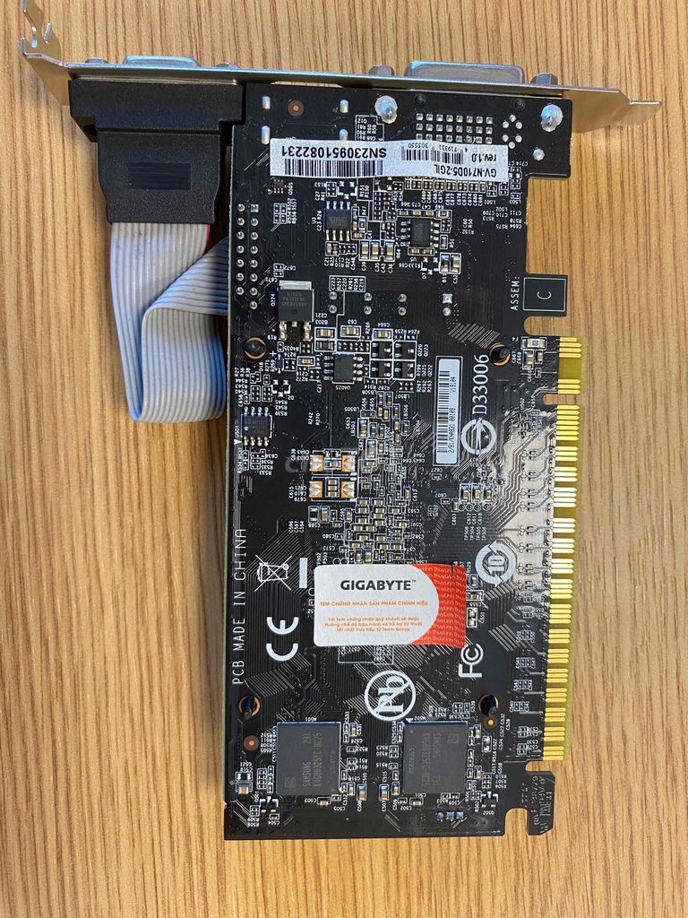 Card màn hình Gigabyte GV-N710D5-2GIL. Mua bán Linh kiện (RAM, Card...) tại Thành phố Yên Bái Yên Bái được đăng bởi Mai Linh hình 1