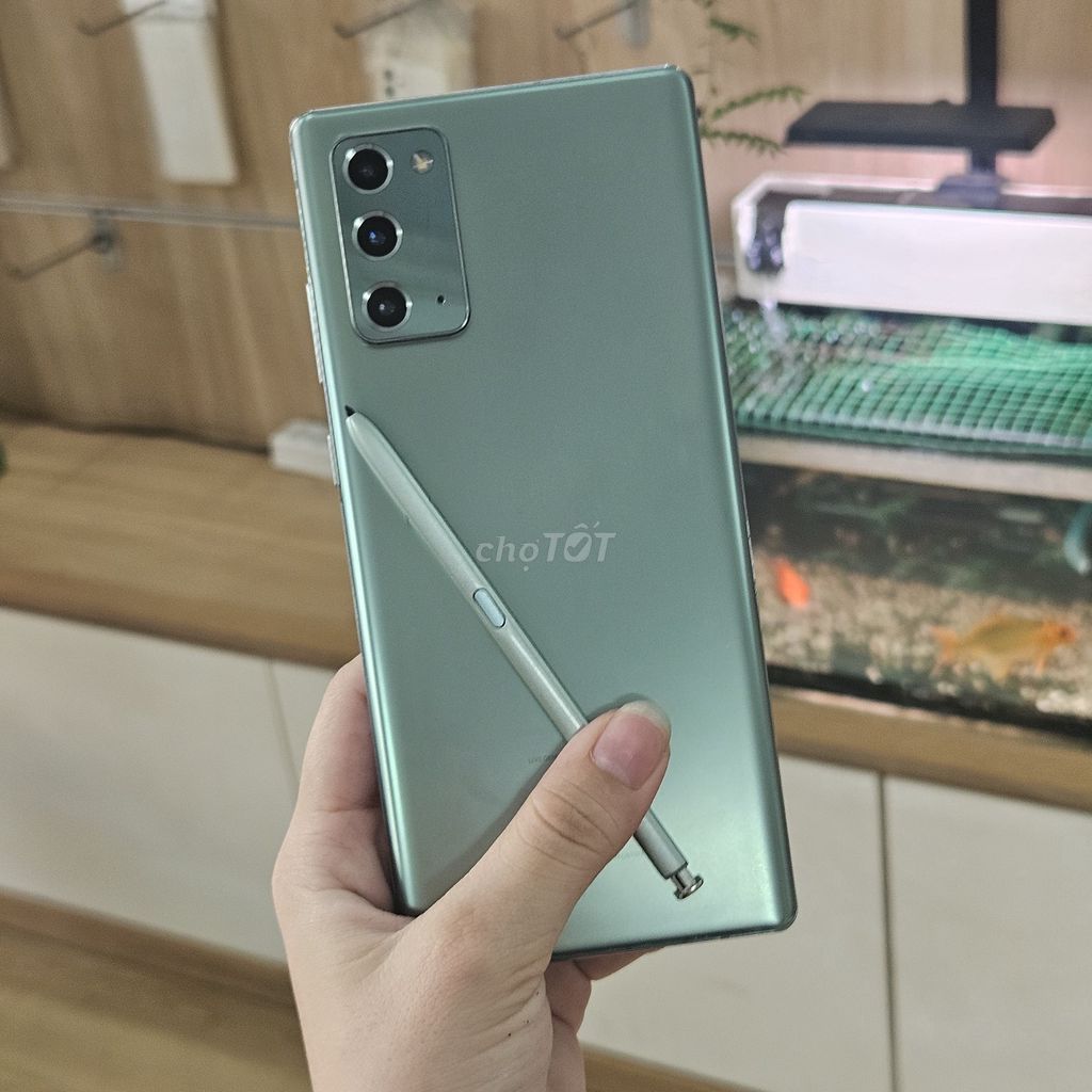 Samsung Galaxy Note 20 5G 128GB Xanh. Mua bán Điện thoại tại Quận Thanh Khê Đà Nẵng được đăng bởi Vietphones Store 16 Kỳ Đồng hình 1