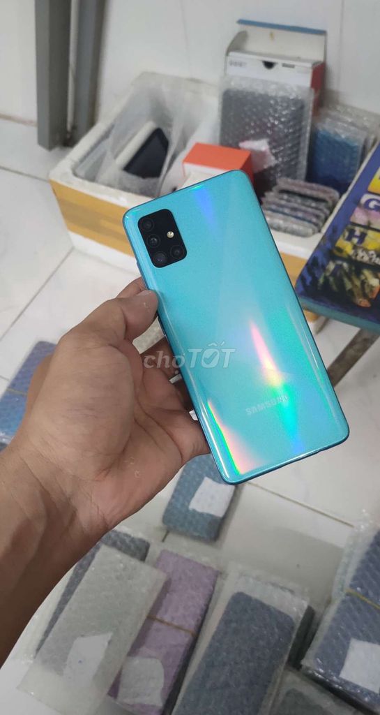 Samsung A51, ram 6gb, 128gb. Mua bán Điện thoại tại Quận Gò Vấp Tp Hồ Chí Minh được đăng bởi A LONG   nhận thanh toán THẺ TÍN DỤNG hình 1