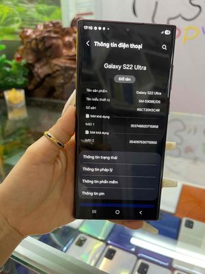 THANH LÝ S22ULTRA-5G VIETNAM 2SIM 8/128 ZIN A-Z. Mua bán Điện thoại tại Quận Tân Phú Tp Hồ Chí Minh được đăng bởi MỸ MỸ MUA BÁN VÀ TRAO Đổi         