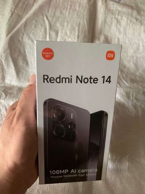Redmi note 14 màu đen mới 100%. Mua bán Điện thoại tại Thành phố Bến Tre Bến Tre được đăng bởi Chương