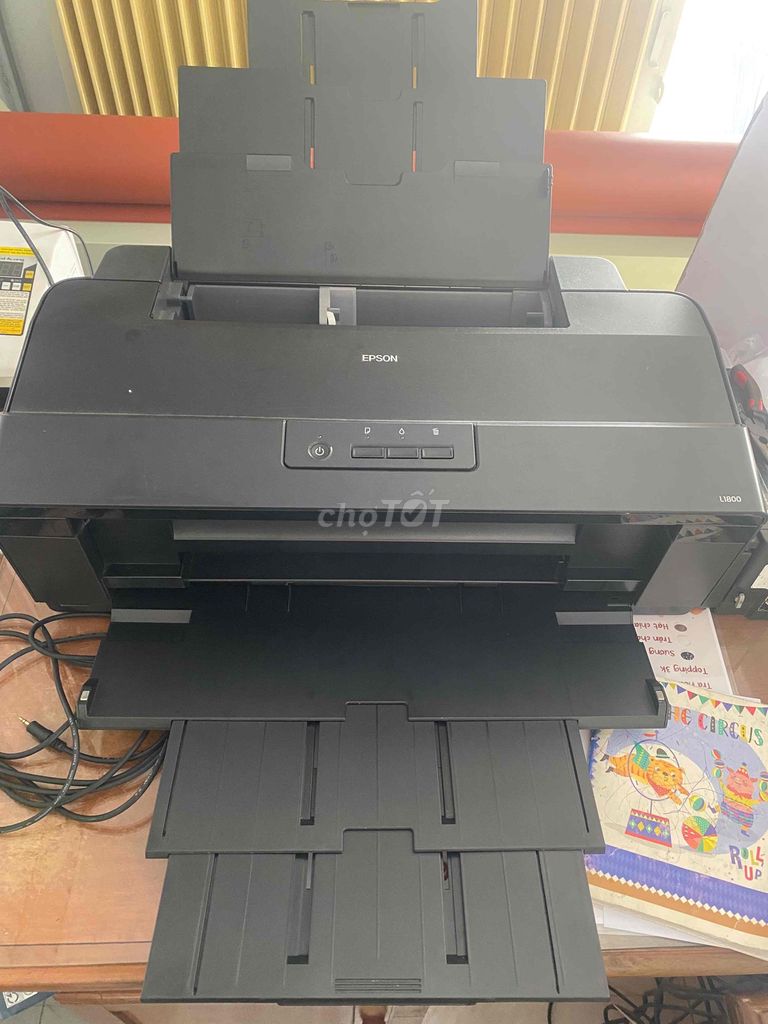 Máy in Epson L1800 Đen Đã sử dụng. Mua bán Đồ dùng văn phòng tại Thành phố Rạch Giá Kiên Giang được đăng bởi Anh Kiệt hình 1