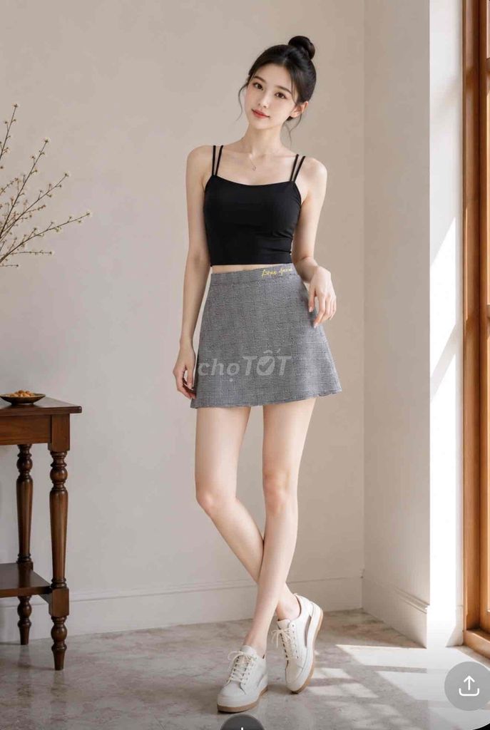 Set xinh áo 2 dây kèm chân váy. Mua bán Quần áo tại Huyện Bình Chánh Tp Hồ Chí Minh được đăng bởi Quyên hình 1