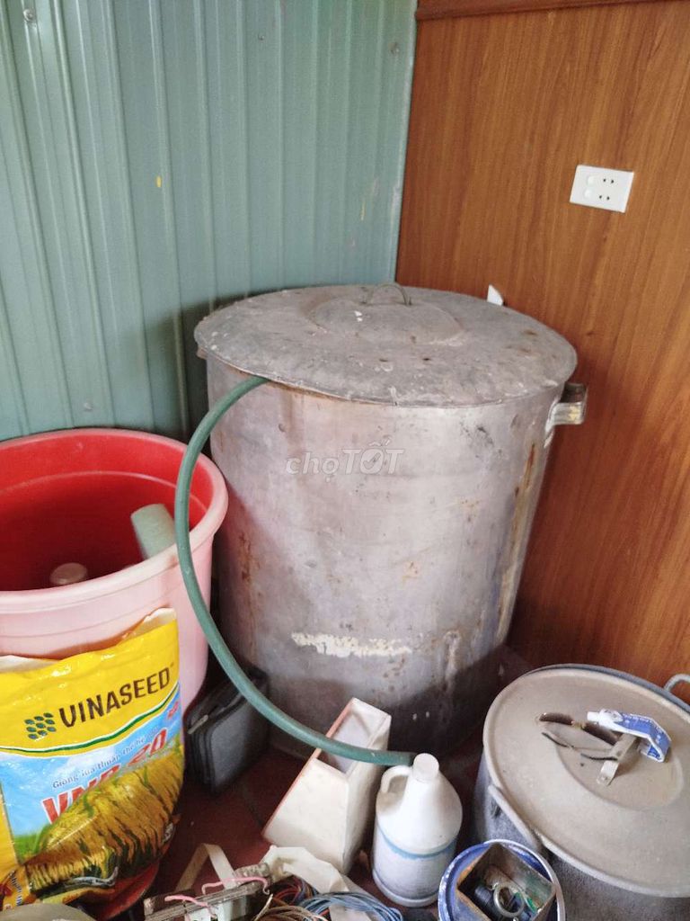 Thùng chứa Inox có nắp. Mua bán Dụng cụ nhà bếp tại Quận Hải Châu Đà Nẵng được đăng bởi Big Flame hình 1