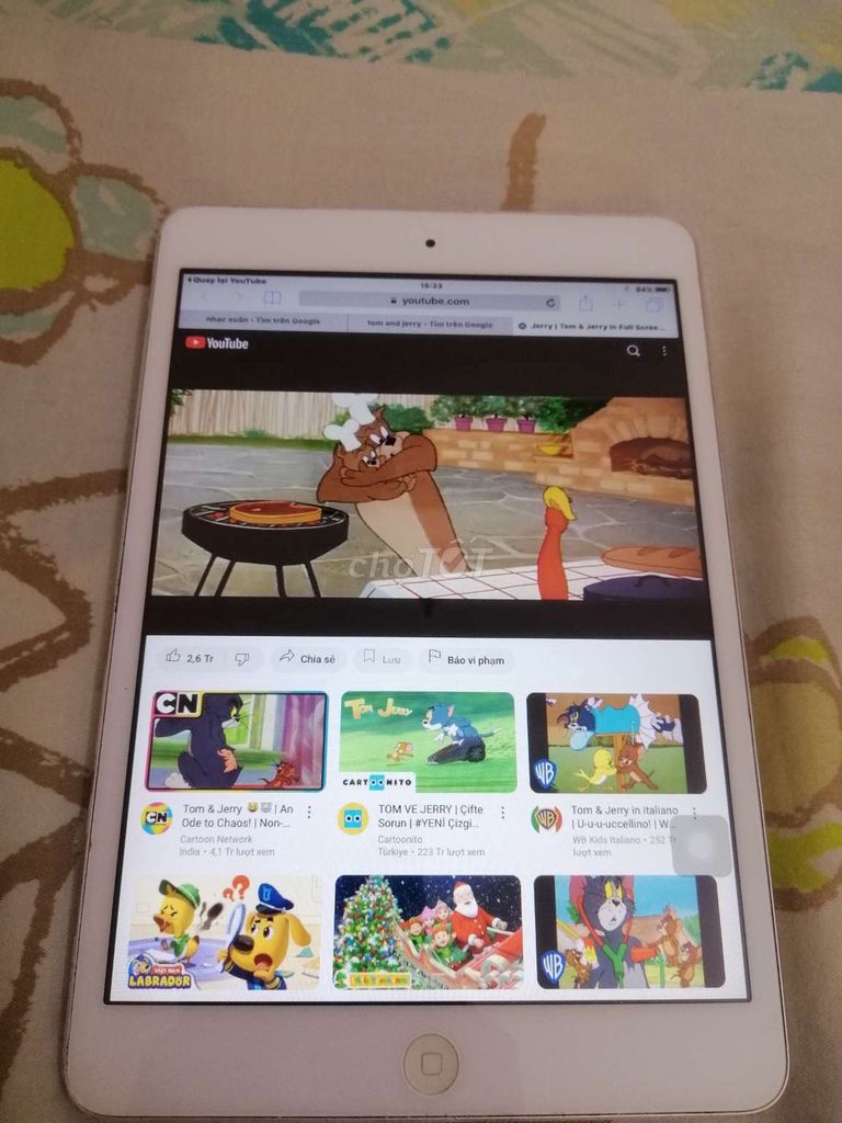 Ipad mini màu bạc. Mua bán Máy tính bảng tại Quận Phú Nhuận Tp Hồ Chí Minh được đăng bởi Đỗ Văn Minh hình 5