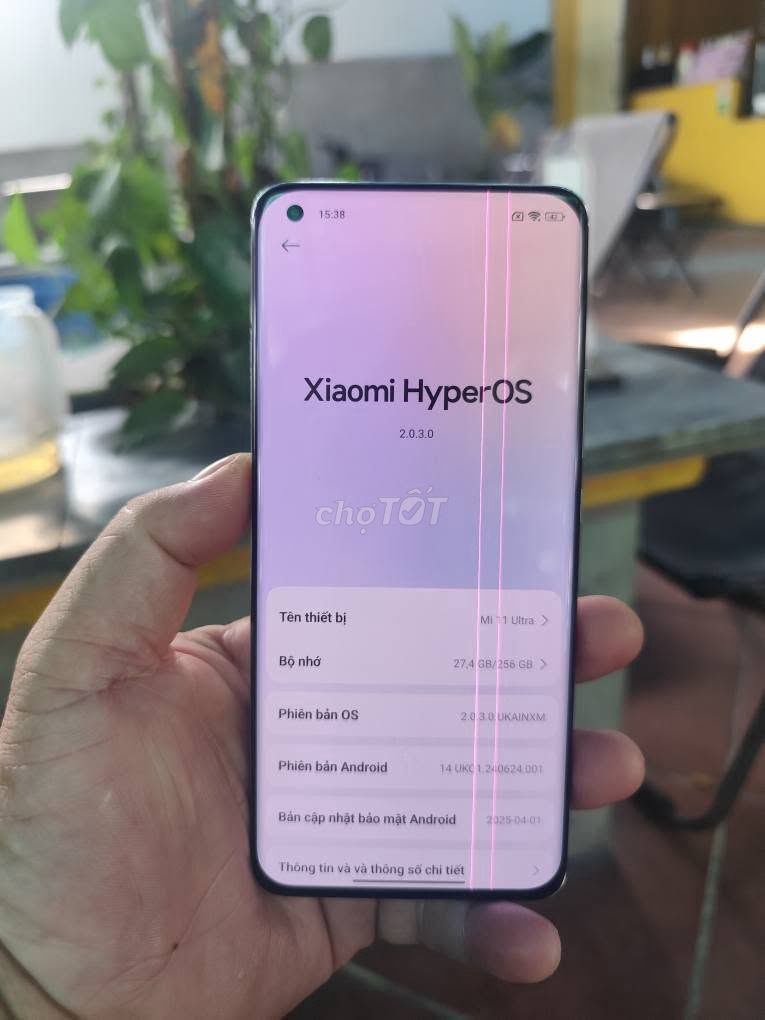 Xiaomi Mi 11 Ultra 12GB 256GB Màn 2 sọc. Mua bán Điện thoại tại Thành phố Thuận An Bình Dương được đăng bởi Hội Đồ Điện Tử hình 1