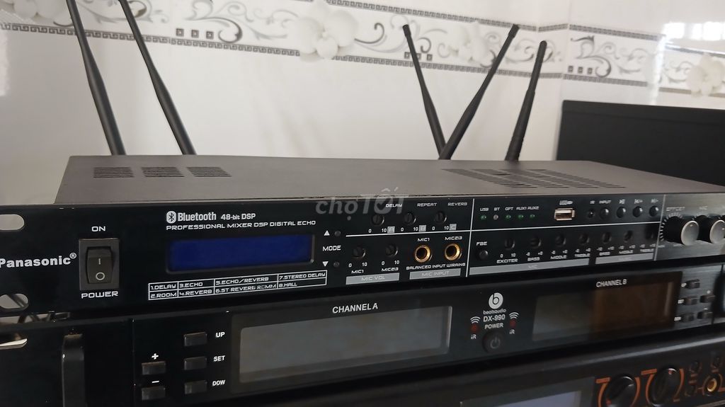 Vang số Panasonic 48-bit DSP Đen. Mua bán Tivi, Âm thanh tại Huyện Cái Nước Cà Mau được đăng bởi Viet van hình 1