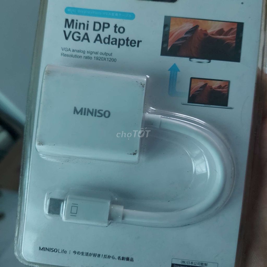 Cable chuyển dp sang vga. Mua bán Phụ kiện (Màn hình, Chuột...) tại Quận 4 Tp Hồ Chí Minh được đăng bởi Mr Sỹ hình 1
