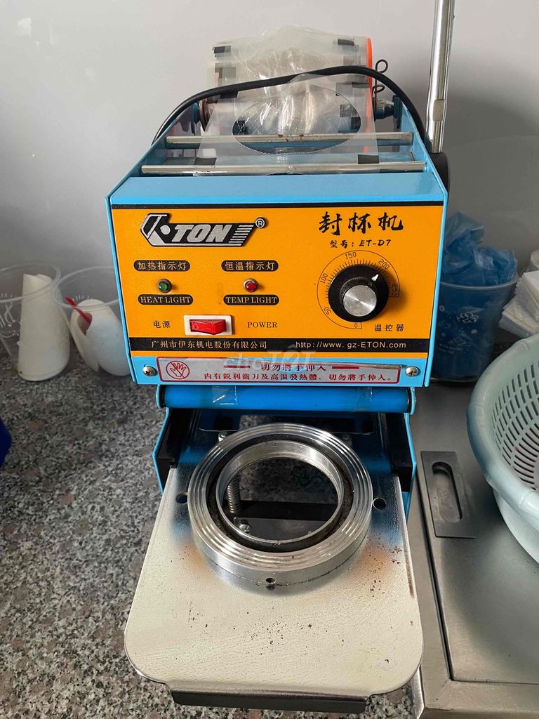 Máy dập ly Eton ET-D7 Xanh dương. Mua bán Đồ chuyên dụng, Giống nuôi trồng tại Thành phố Buôn Ma Thuột Đắk Lắk được đăng bởi Nguyễn Hoàng Chanel hình 1