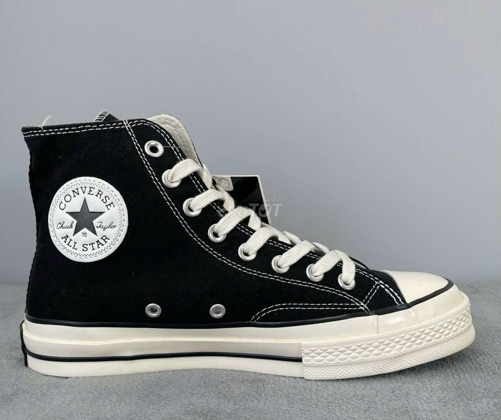 Converse cao cổ đen. Mua bán Giày dép tại Quận Gò Vấp Tp Hồ Chí Minh được đăng bởi Anh Ba  Hàng hiệu tuyển Chuyên bán Online uy tín hình 1