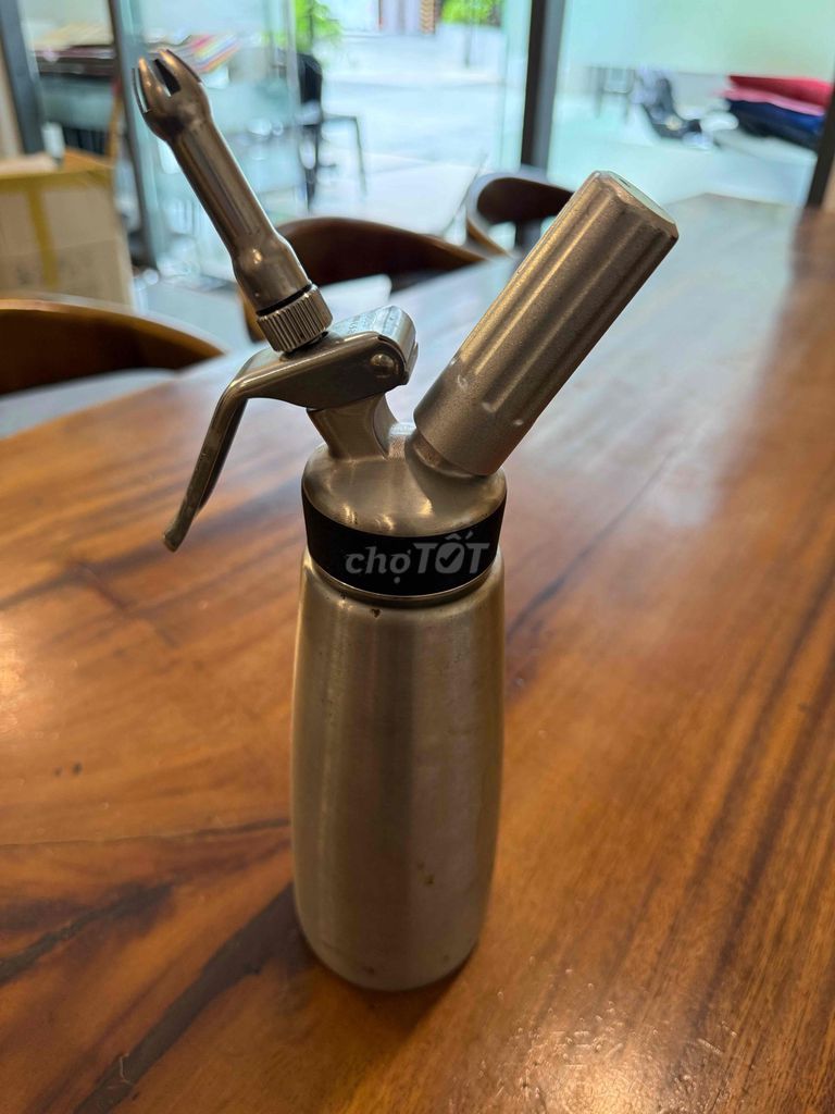 Bình xịt kem Mosa Inox 0.5L 99% mới. Mua bán Dụng cụ nhà bếp tại Quận 11 Tp Hồ Chí Minh được đăng bởi Thành Mazda  hình 1