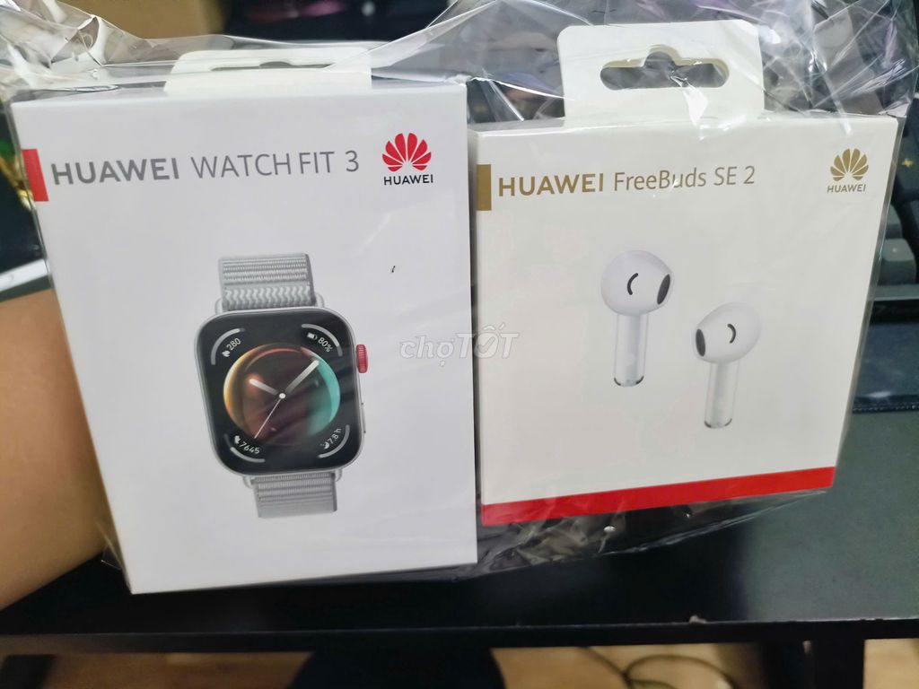 Huawei Watch FIT 3 Nylon + FreeBuds SE 2