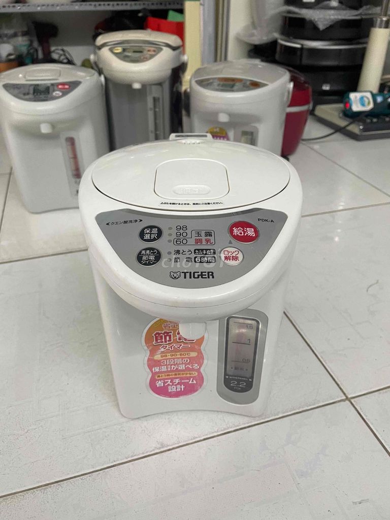 Bình thủy điện Tiger 2.2 lít Nhật Bản 100V-110V. Mua bán Bếp, lò, đồ điện nhà bếp tại Quận 6 Tp Hồ Chí Minh được đăng bởi lê hùng hình 1