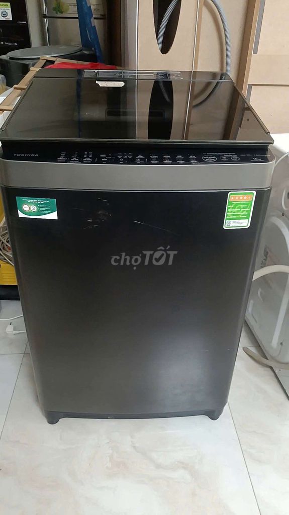 Máy giặt Toshiba 16kg cửa trên zin mới đẹp. Mua bán Máy giặt tại Quận 10 Tp Hồ Chí Minh được đăng bởi Nguyễn Thị Cẩm Tiên hình 1