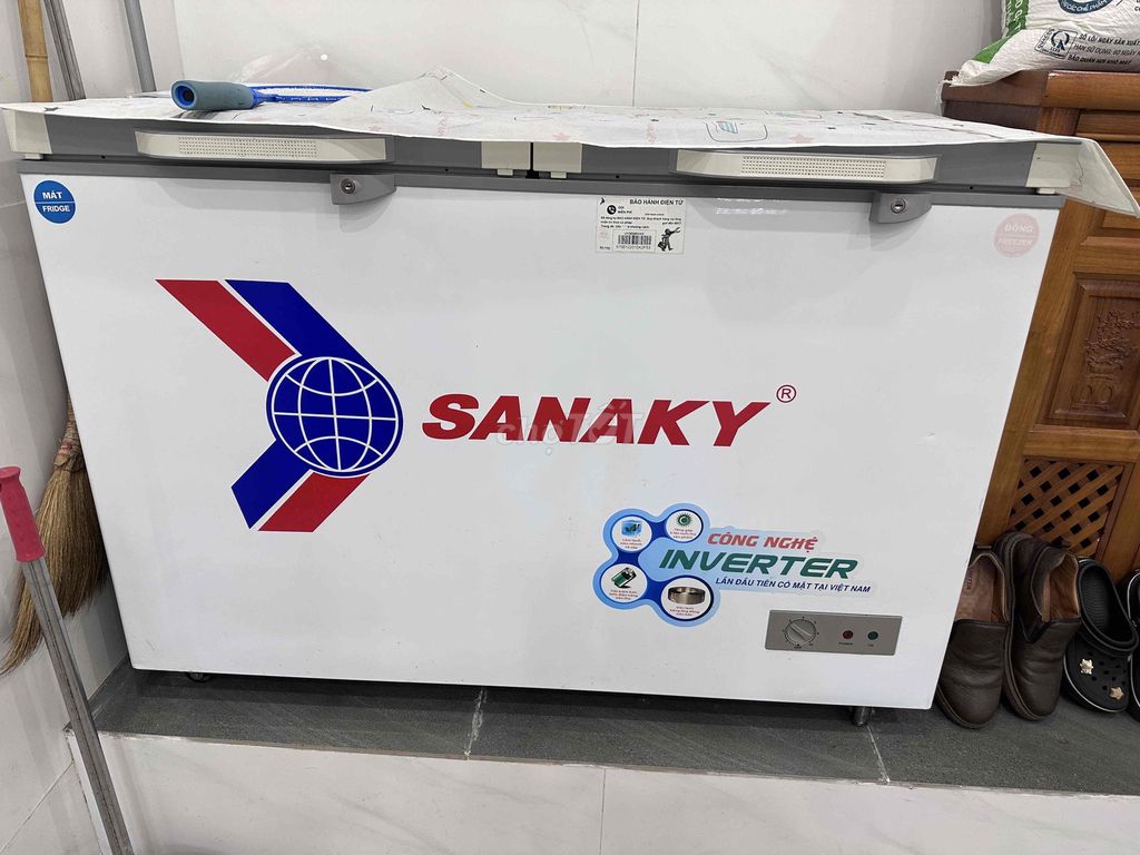 Nhà dư cần bán tủ đông 2 ngăn hiệu Sanaky. Mua bán Tủ lạnh tại Quận Cẩm Lệ Đà Nẵng được đăng bởi Nana hình 1