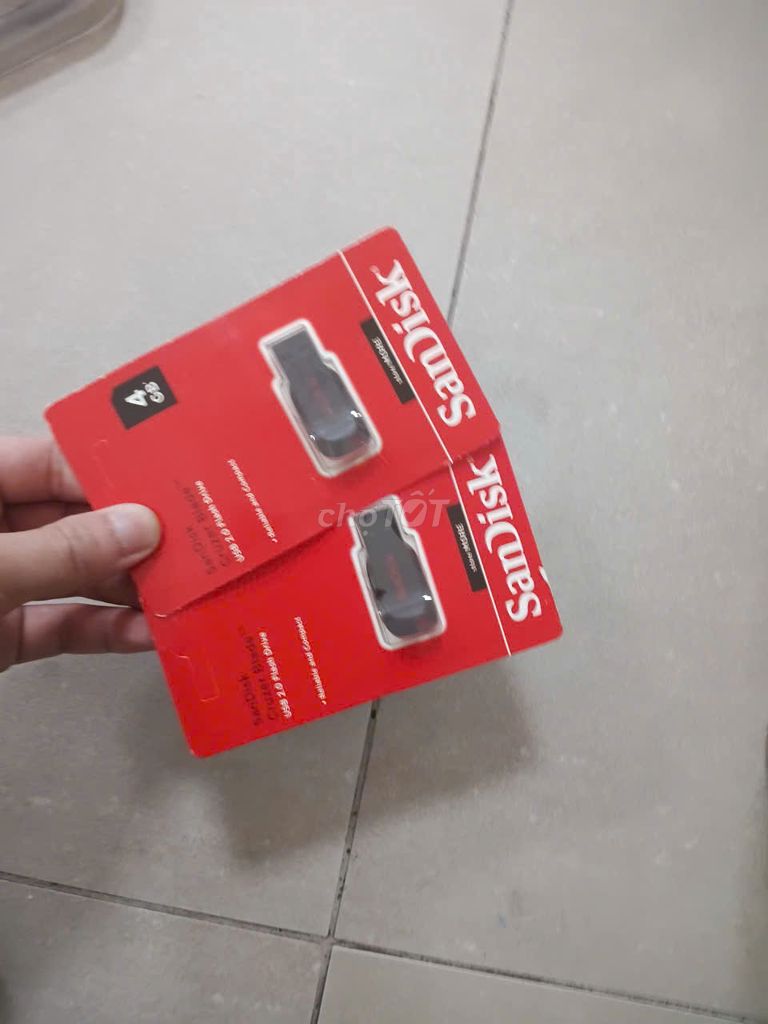 Combo 4 USB Sandisk 8GB Mới 100%. Mua bán Phụ kiện (Màn hình, Chuột...) tại Quận 10 Tp Hồ Chí Minh được đăng bởi Nguyen Van Toan hình 1
