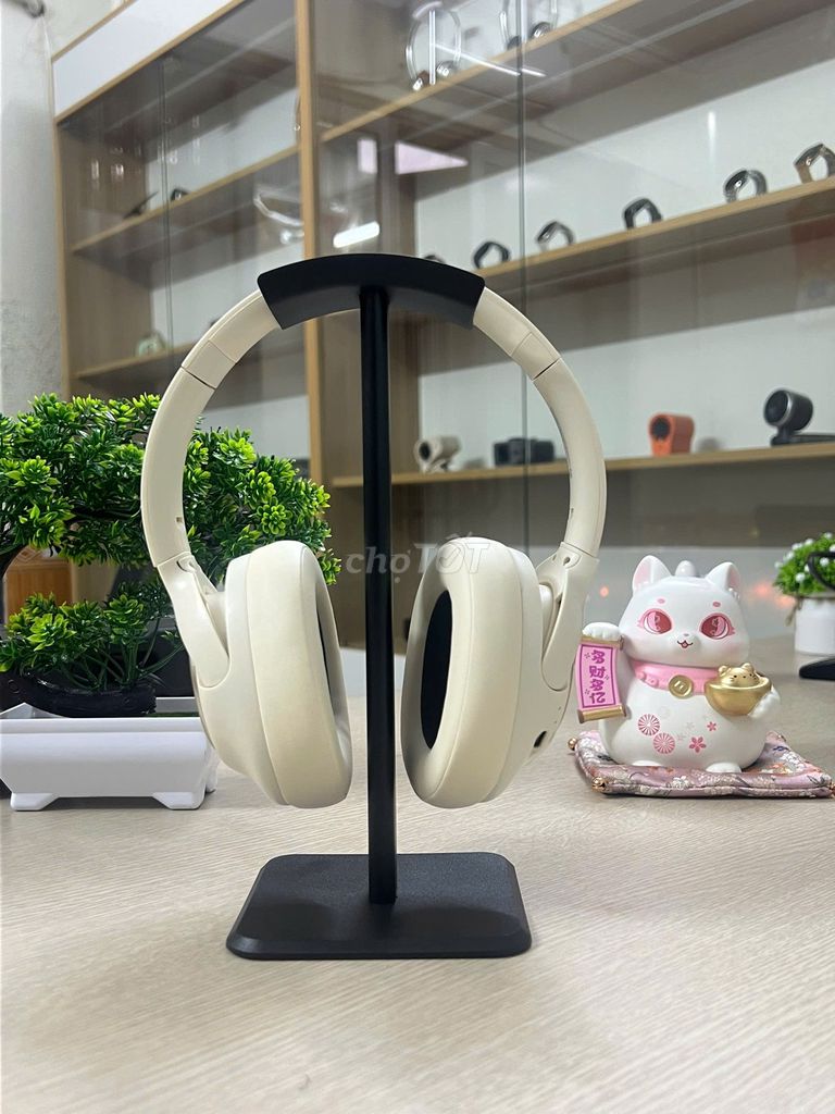 Tai nghe chụp tai VJE87 Trắng kem. Mua bán Tivi, Âm thanh tại Quận Thanh Xuân Hà Nội được đăng bởi Ntechzone hình 1