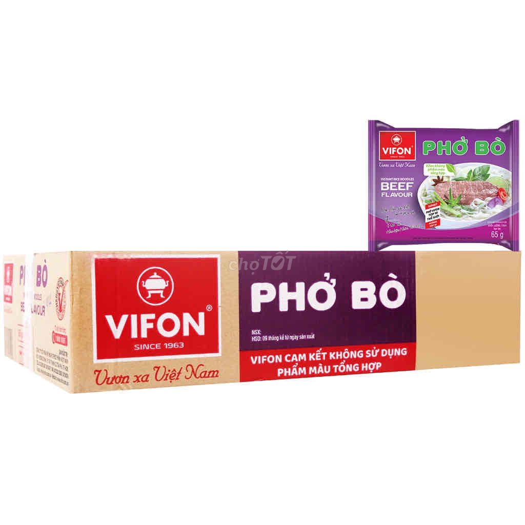 Phở vifon 1 thùng 30 gói