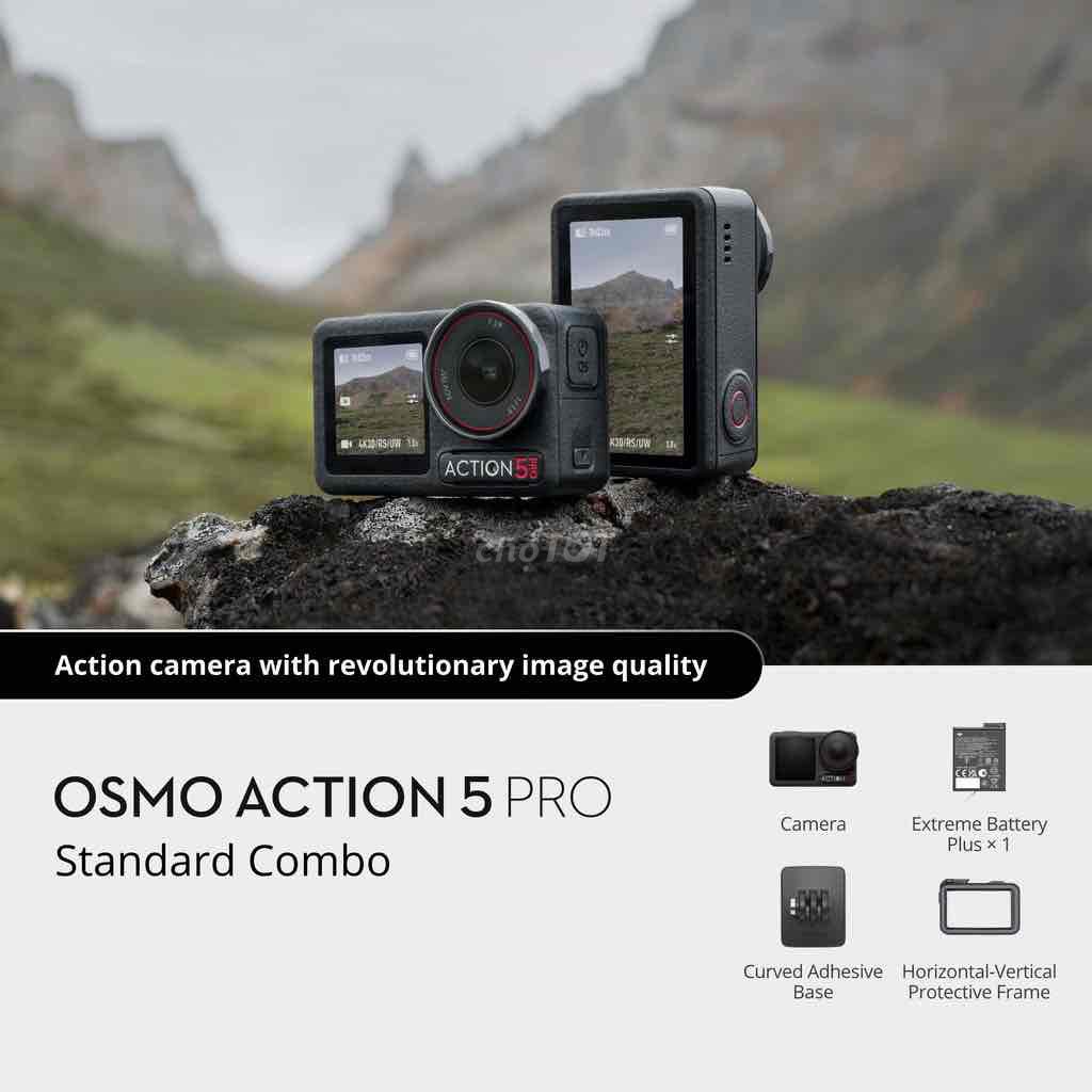 DJI Osmo Action 5 Pro Đen Mới nguyên seal. Mua bán Máy ảnh, Máy quay tại Huyện Hóc Môn Tp Hồ Chí Minh được đăng bởi Anh Tín hình 1