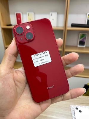 Apple iPhone 13 mini 256GB Đỏ 100%