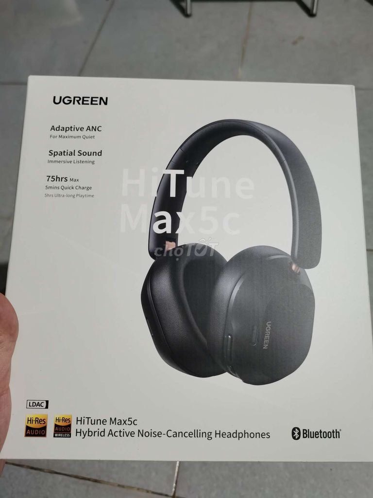Tai nghe Bluetooth UGREEN HiTune Max5c Đen. Mua bán Tivi, Âm thanh tại Thành phố Nha Trang Khánh Hòa được đăng bởi Zôn Ny Tèo hình 1