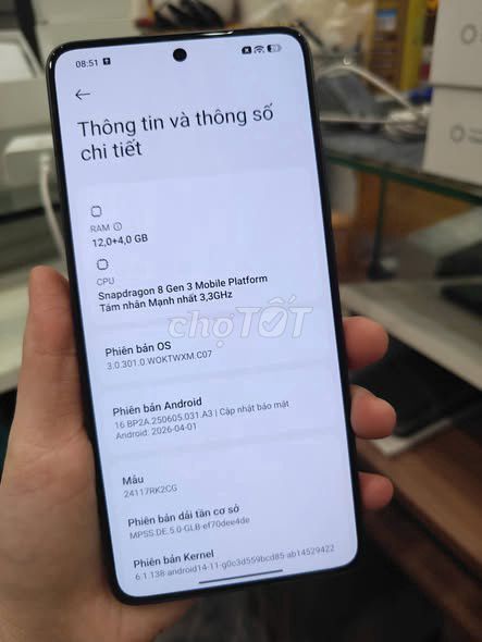 Xiaomi Redmi K80 12GB/256GB Đen. Mua bán Điện thoại tại Thành phố Bắc Giang Bắc Giang được đăng bởi Hội Đồ Điện Tử hình 1