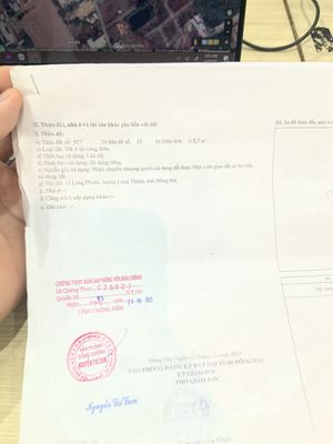 Đất thổ cư 114m2,  đường quốc lộ 51, huyện lòng thành tỉnh Đồng Nai. Mua bán đất tại Huyện Long Thành Đồng Nai được đăng bởi Trọng Kiêm