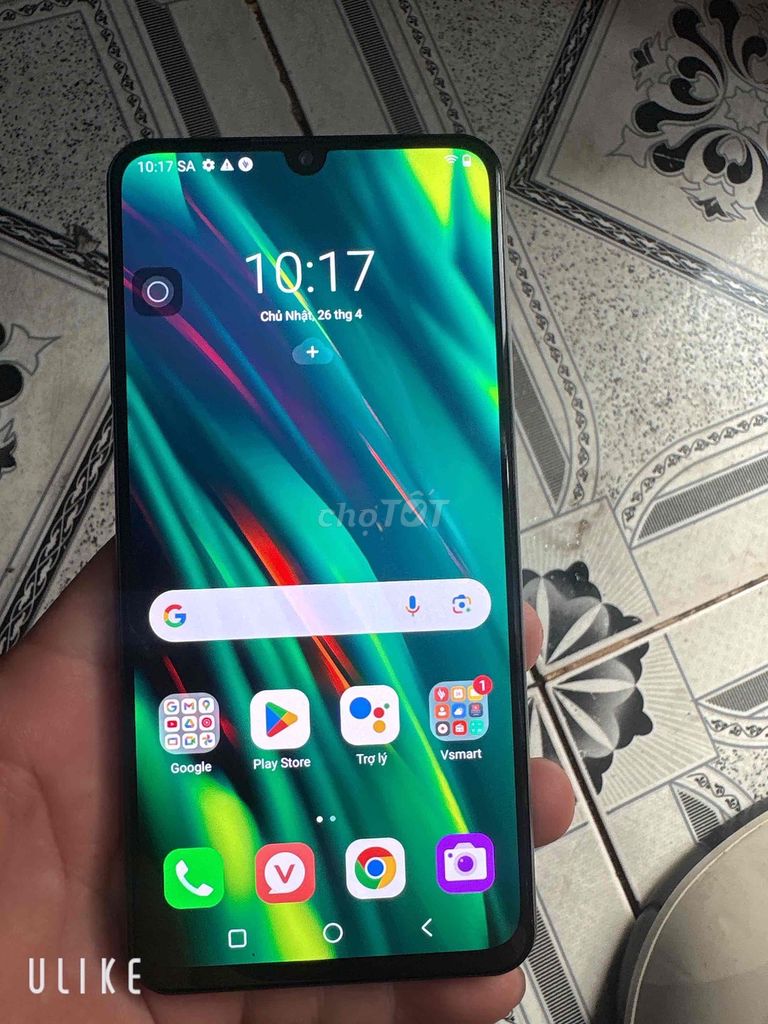 Vsmart Aris 6GB/64GB Xanh Đã sử dụng. Mua bán Điện thoại tại Thành phố Thuận An Bình Dương được đăng bởi dt thanh ly hình 1