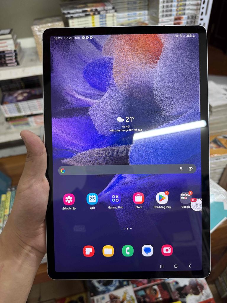 Samsung Galaxy Tab S7 FE Bạc. Mua bán Máy tính bảng tại Huyện Thuỷ Nguyên Hải Phòng được đăng bởi Được Nguyễn hình 1